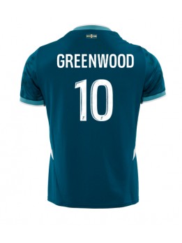 Olympique de Marseille Mason Greenwood #10 Gostujuci Dres 2024-25 Kratak Rukavima